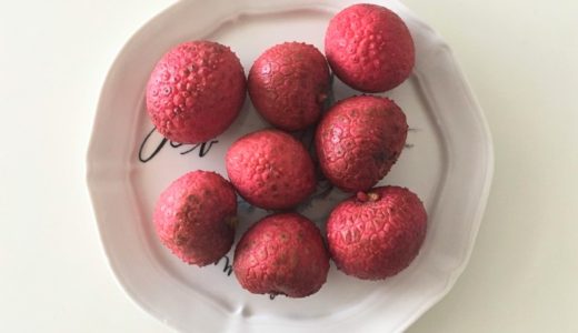 夏のはじまりを告げるみずみずしいライチ