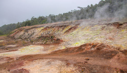 サルファー・バンクス・トレイル（Ha’akulamanu）【ハワイ火山国立公園】